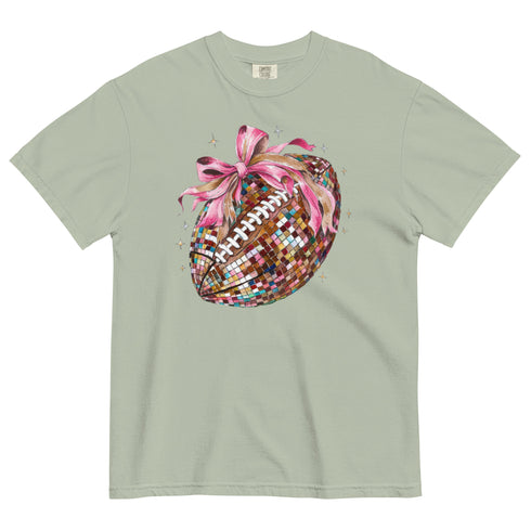 Disco Football Comfort Colors Shirt