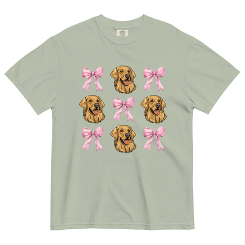 Golden Retriever with bows Shirt