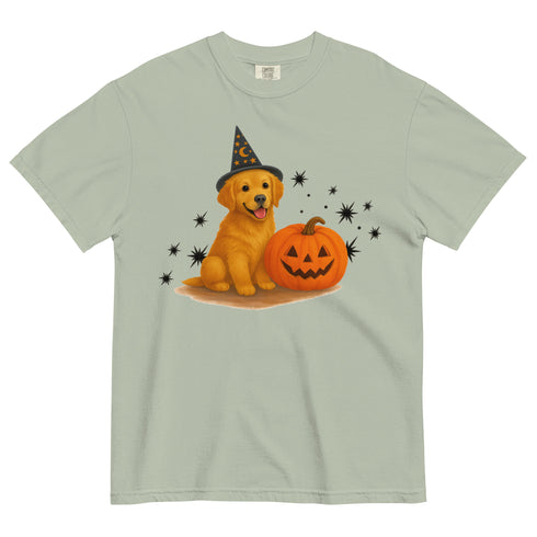 Golden Retriever Halloween Witchy Dogs Shirt