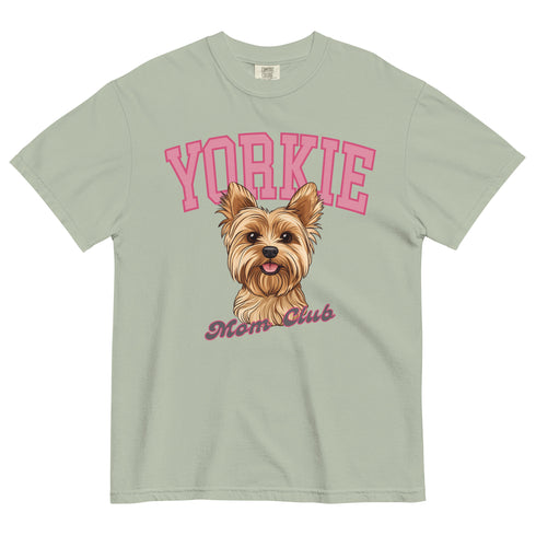 Blonde Yorkie Mom Club Shirt