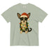 Christmas Black and White chihuahua Shirt