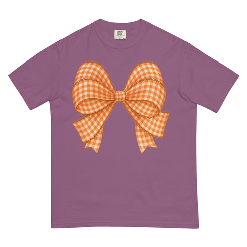 Plaid Fall Bow Shirt