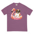 St. Bernard Flamingo Float Dog Shirt