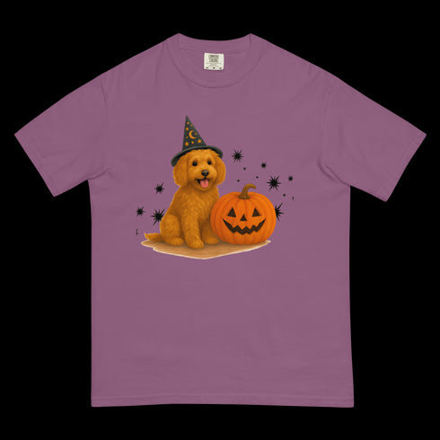 Golden Doodle Halloween Witchy Dogs Shirt