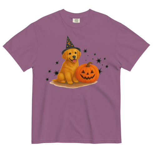 Golden Retriever Halloween Witchy Dogs Shirt