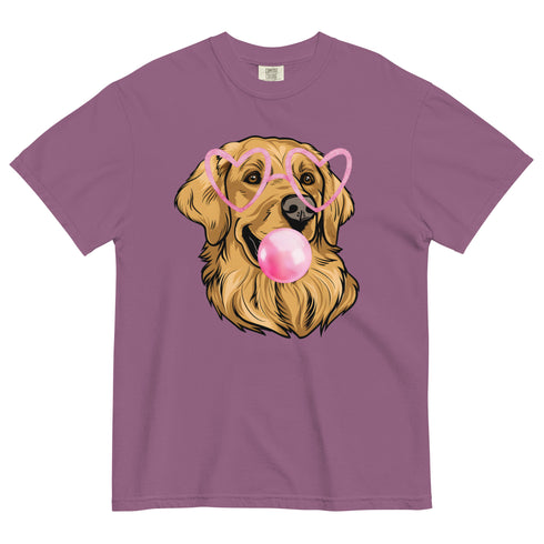 Bubblegum Golden Retriever Shirt