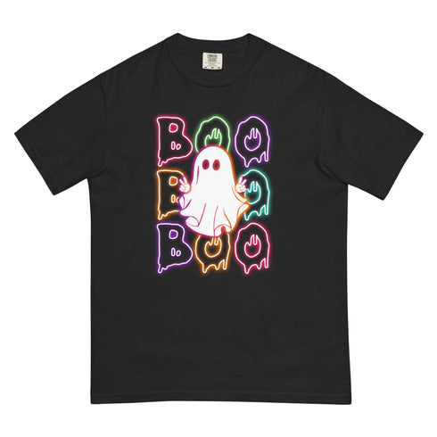 Neon Boo Comfort Colors Graphic Shirt