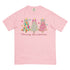 Merry Christmas Trees Retro Pink