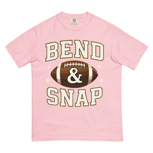 Bend and Snap Football Graphic Shirt