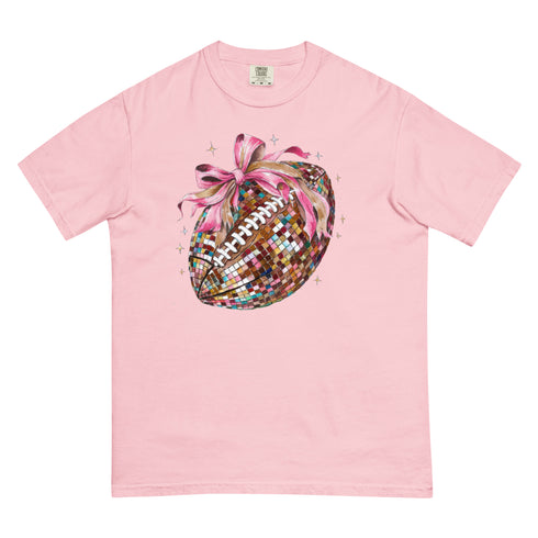 Disco Football Comfort Colors Shirt