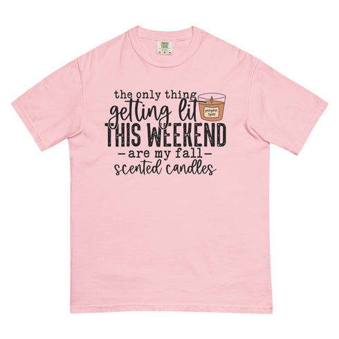 Getting Lit Fall Candles Shirt