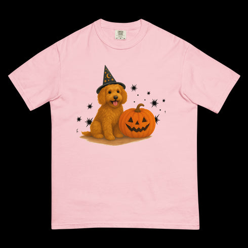 Golden Doodle Halloween Witchy Dogs Shirt