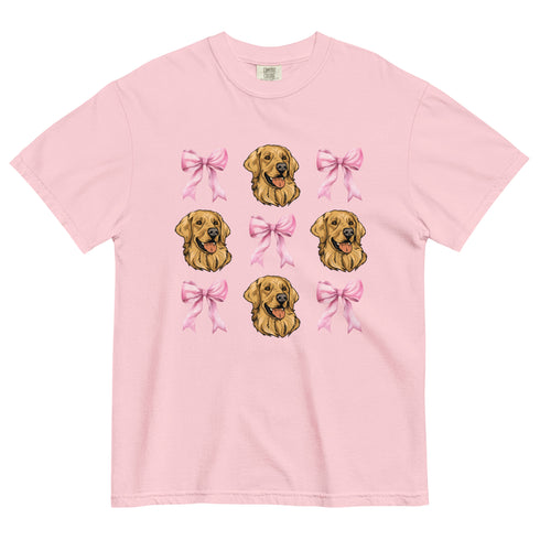 Golden Retriever with bows Shirt