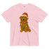 Christmas Golden Retriever Comfort Colors Shirt