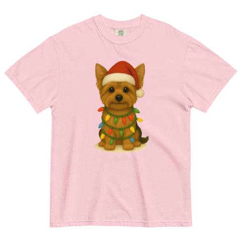 Christmas Blonde Yorkie Shirt