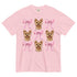 Blonde Yorkie and Bows Shirt