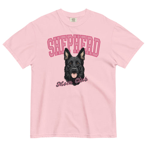 Black German Shepherd Mom Club Shirt