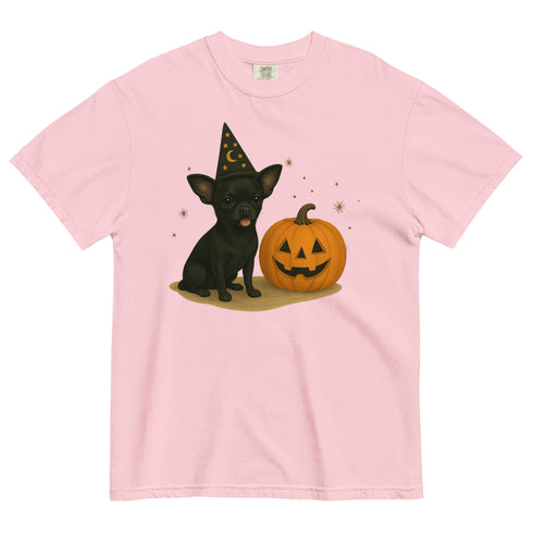 Black Chihuahua Halloween Witchy Dogs Shirt