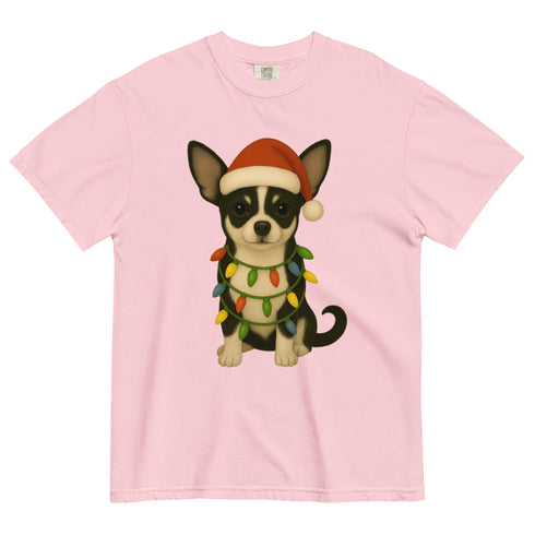 Christmas Black and White chihuahua Shirt