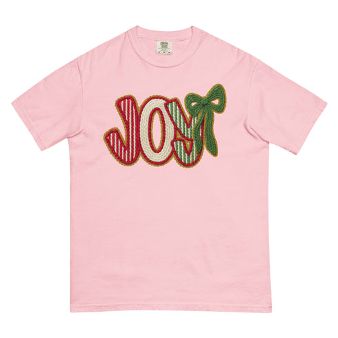 Joy Faux Crochet Christmas Comfort Colors