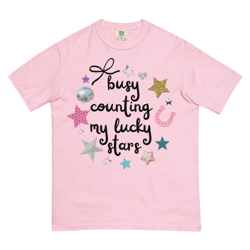 Counting My Lucky Stars Comfort Colors Shirt