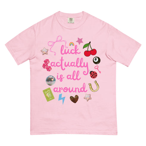 Lucky Actually is All Around