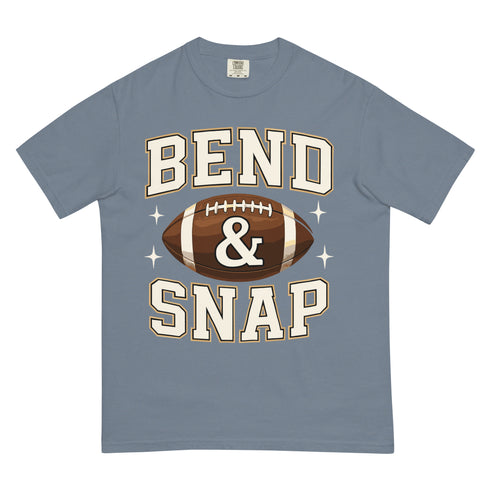 Bend and Snap Football Graphic Shirt