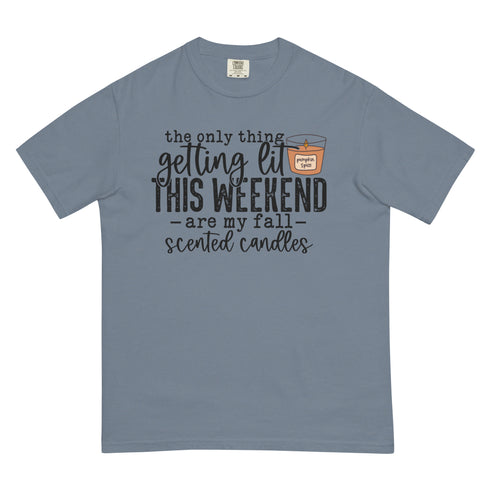 Getting Lit Fall Candles Shirt