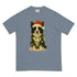 Christmas Dog Border Collie Comfort Colors Shirt