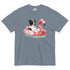 Border Collie Flamingo Float Dog Shirt
