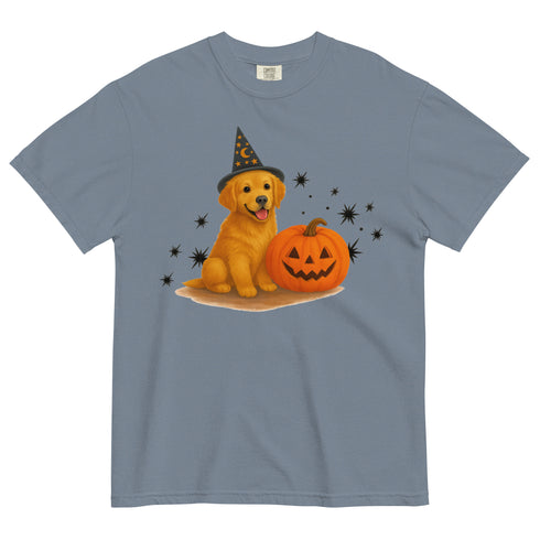 Golden Retriever Halloween Witchy Dogs Shirt