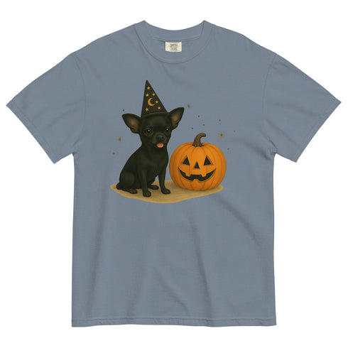 Black Chihuahua Halloween Witchy Dogs Shirt