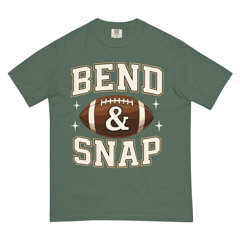 Bend and Snap Football Graphic Shirt