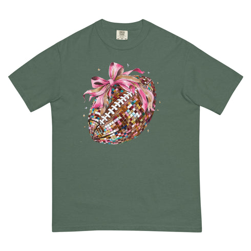 Disco Football Comfort Colors Shirt