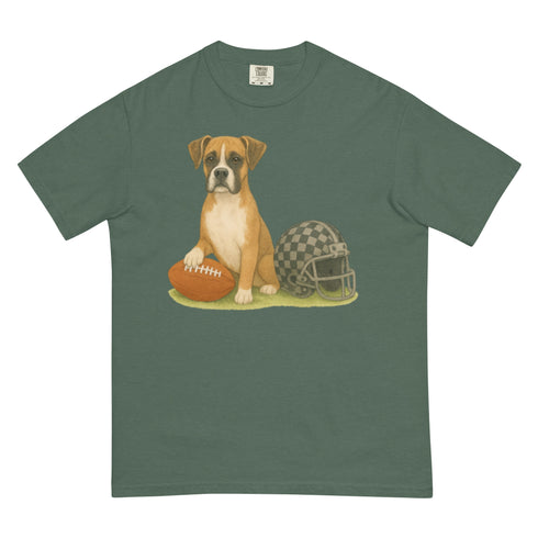 Boxer Dog Football Shirt