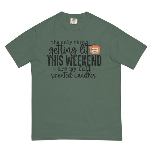 Getting Lit Fall Candles Shirt