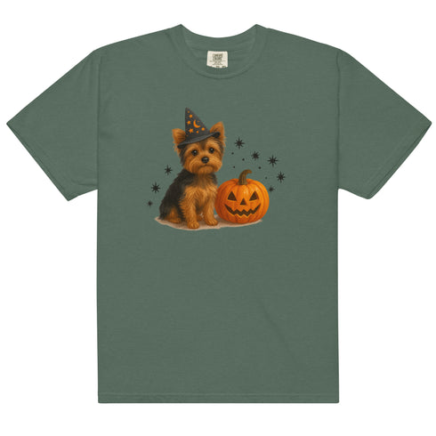 Yorkie Halloween Witchy Dogs Shirt