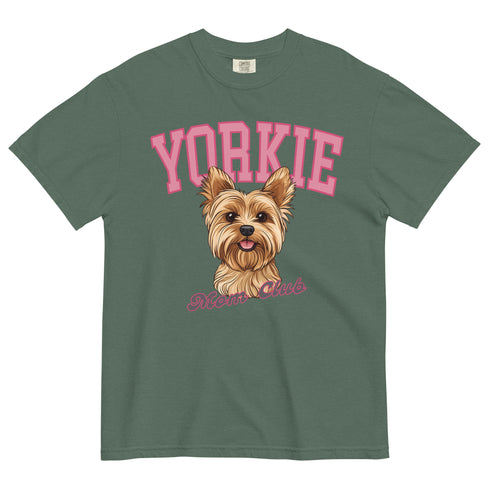 Blonde Yorkie Mom Club Shirt