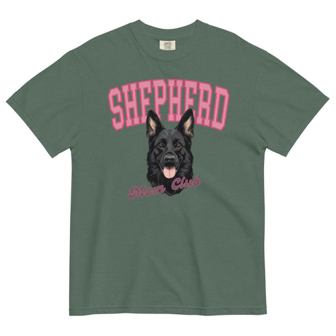 Black German Shepherd Mom Club Shirt