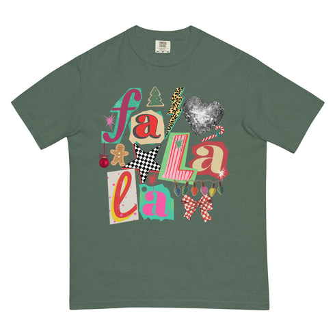 Fa La La Preppy Y2K Comfort Colors Graphic