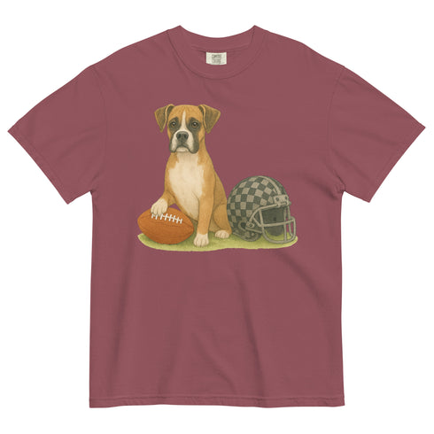 Boxer Dog Football Shirt