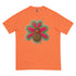 Faux Crochet Thanksgiving Turkey Comfort Colors Shirt