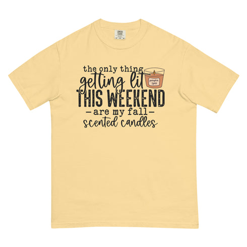 Getting Lit Fall Candles Shirt