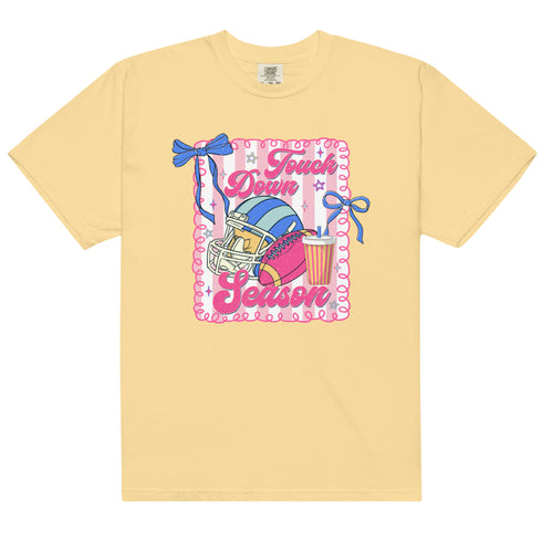 Football Touchdown Season Pink Shirt