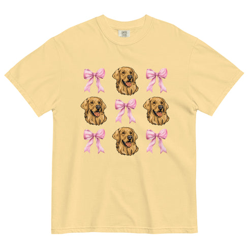 Golden Retriever with bows Shirt