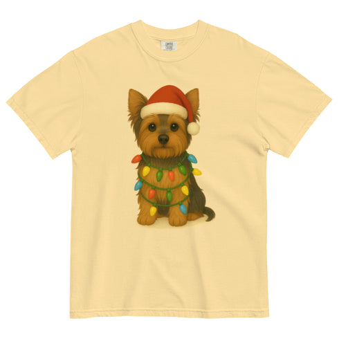 Christmas Yorkie Comfort Colors Shirt