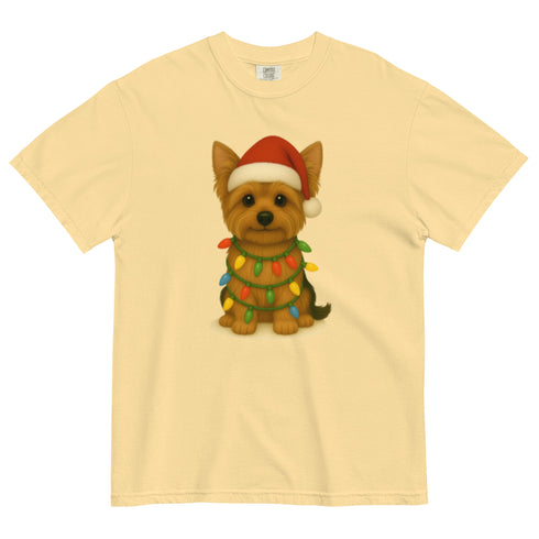 Christmas Blonde Yorkie Shirt