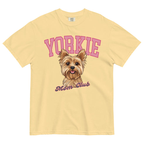 Blonde Yorkie Mom Club Shirt