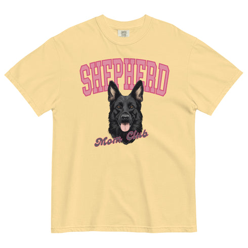 Black German Shepherd Mom Club Shirt