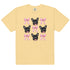 Black French Bulldog with bows Shirt